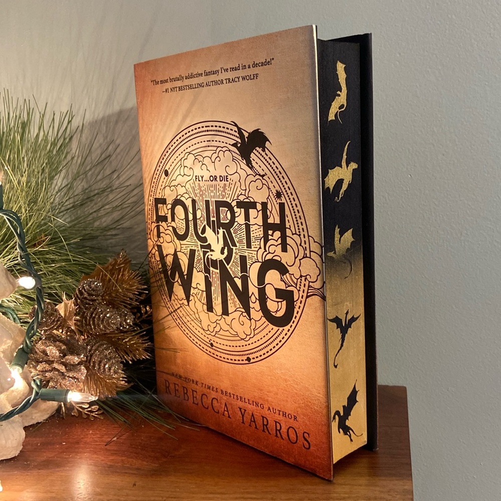 Fourth Wing - First Edition- custom sprayed edges